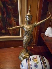 Thai Brass Figurine