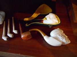 Meerschaum and other Pipes