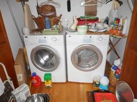Amana Front Loading Washer and Dryer