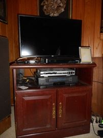 Flat Screen TV and Stand