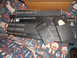 Dansk Candles and Holders in Original Boxes