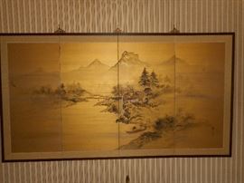 Japanese Screen Painting
