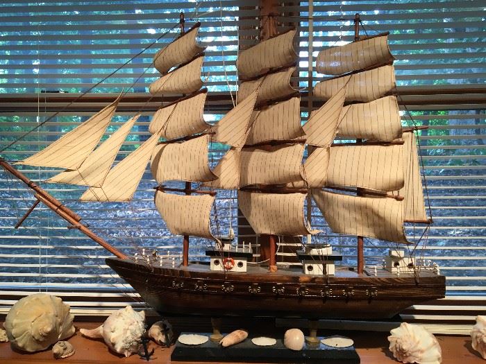Great ship model.