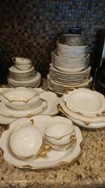 Haviland France Limoges 55 Piece Set