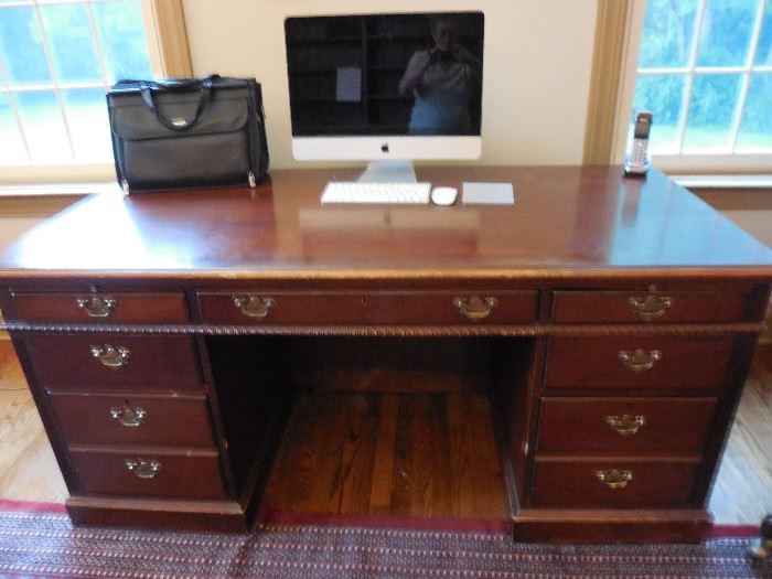 Executive desk - computer not included in this sale