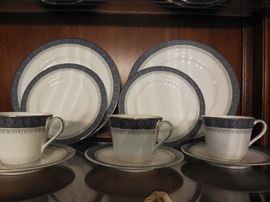 8 place setting Royal Dolton Sherbrooke china