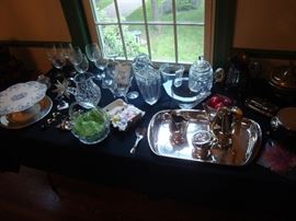 glassware, Anessi Italian Tea set