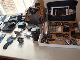 cameras and electronics