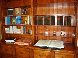 Harry Potter books, Atlas, Lawyers bookcase