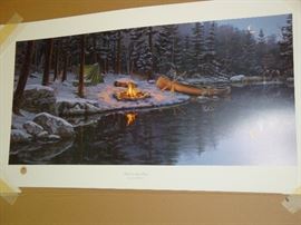 Boy Scout Camping print
