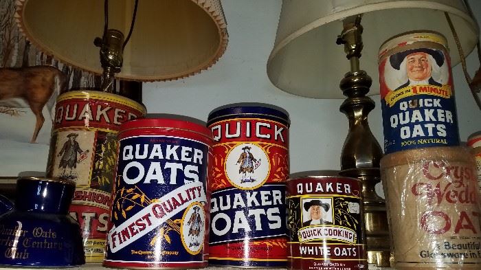 Much, much Quaker Oats and Aunt Jemima collectibles!!