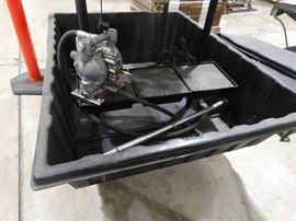 Oil storage & dispensing unit w/ pneumatic pump- O ...