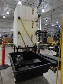 Oil storage & dispensing unit w/ pneumatic pump- O ...