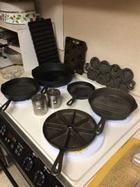 Lots of cast iron