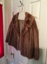 Short mink coat
