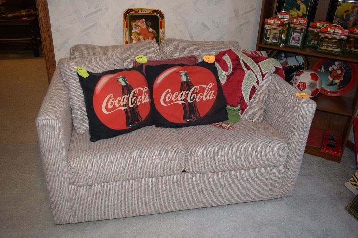 Coca Cola Pillows & Sofa