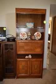 Shelving Unit with Home Decor
