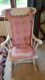 Rocking chair.