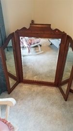 Mirror only. Request to see this item, as it will be out of sight.
