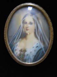 French Porcelain Plaque