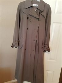 Calvin Klein trench coat - has a stain on front