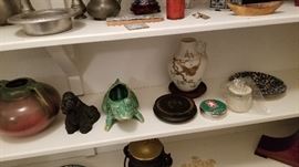 Glass, crystal, and knick knacks