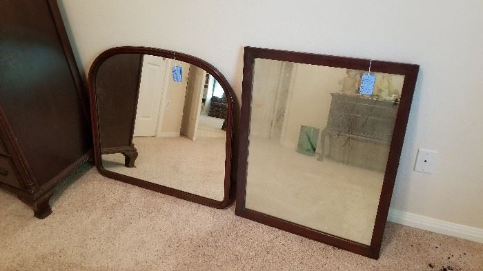 Antique wall mirrors