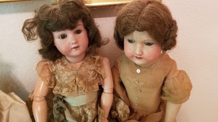 Antique doll collection 