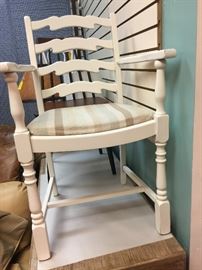 Painted White Chair - $40