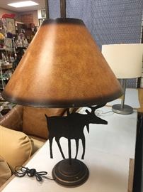 Moose Lamp - $40