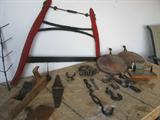 Vintage Saws, Tools, Hinges, etc.