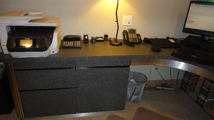 Contemporary desk, No Electronics on desk for sale