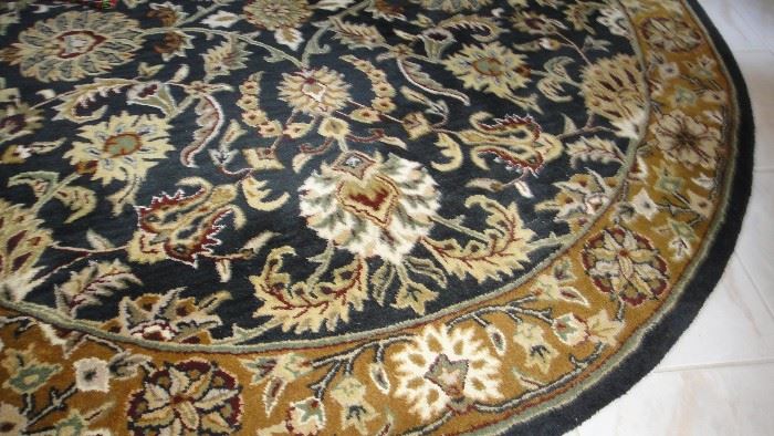 Round area rugs, several to choose from 