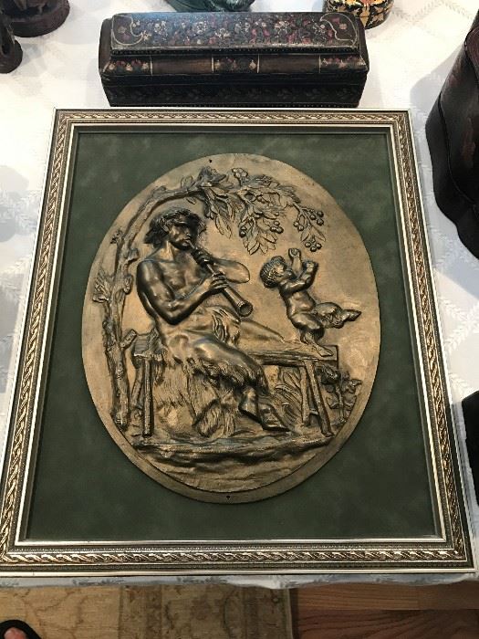 19TH CENT. FRENCH RELIEF- BRONZE