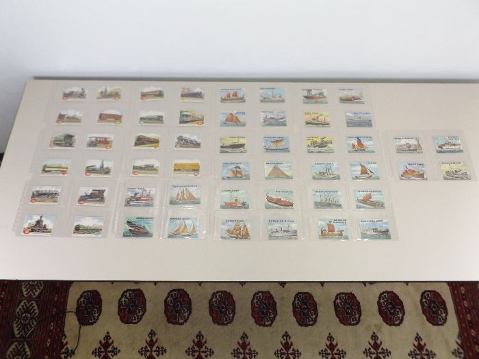MINT 1955 Topps Rails and Sails Cards
