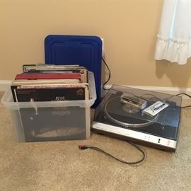 Turntable & Assorted Albums of Classical Music       https://ctbids.com/#!/description/share/27660