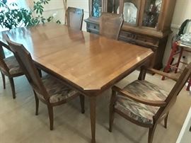 Formal dining root and china cabinet