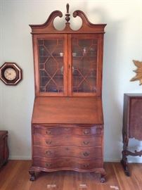 Gorgeous Walnut Secretary 