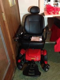Jazzy Motorized Chair, Never Used, Purchased in 2015, cost new $2500