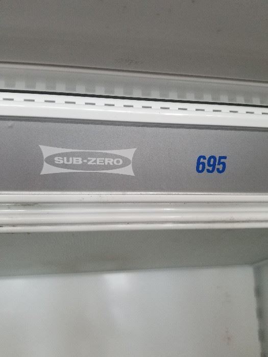 Sub-Zero fridge