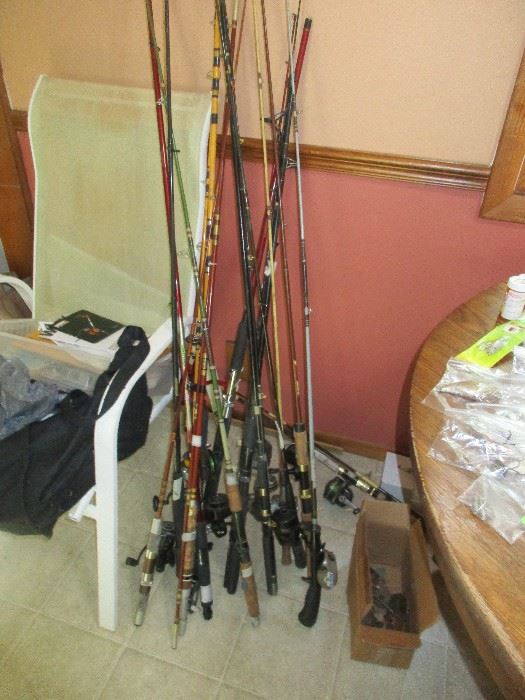FLY ROD  ROD AND REELS
