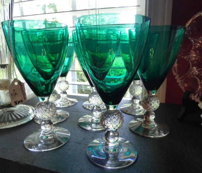 Morgantown "Ritz" water glasses