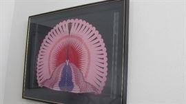 "Phoenix Reborn" by Erte.  Limited Edition. serigraph. 