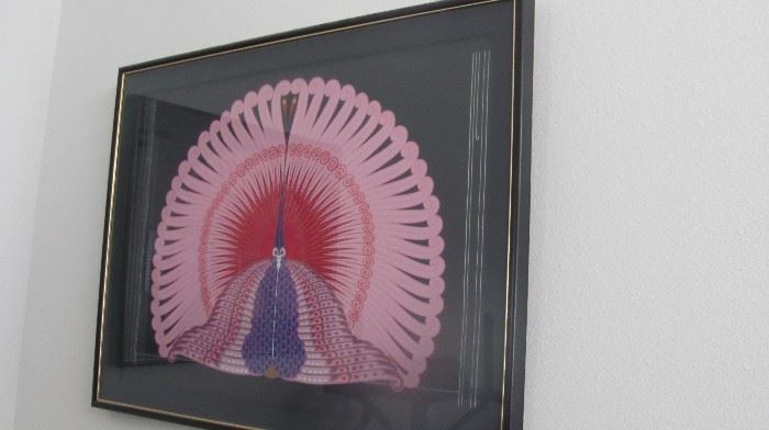 "Phoenix Reborn" by Erte. Limited Edition. serigraph.