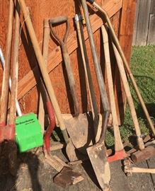 Lot of Garden and Hand Tools