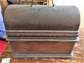 Edison Record player in case