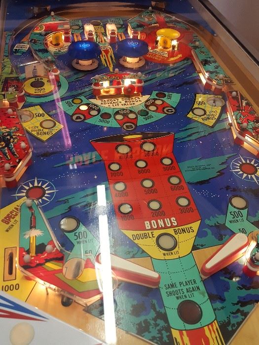 Space Mission Pinball - Great working condition