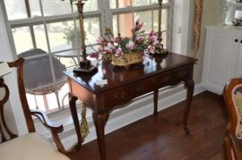 Queen Ann Style Cherry Sofa or Console Table