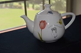 Nature's Journey Ceramic Teapot Marjolein Bastin