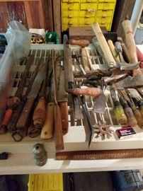 Tools and Butcher Knives